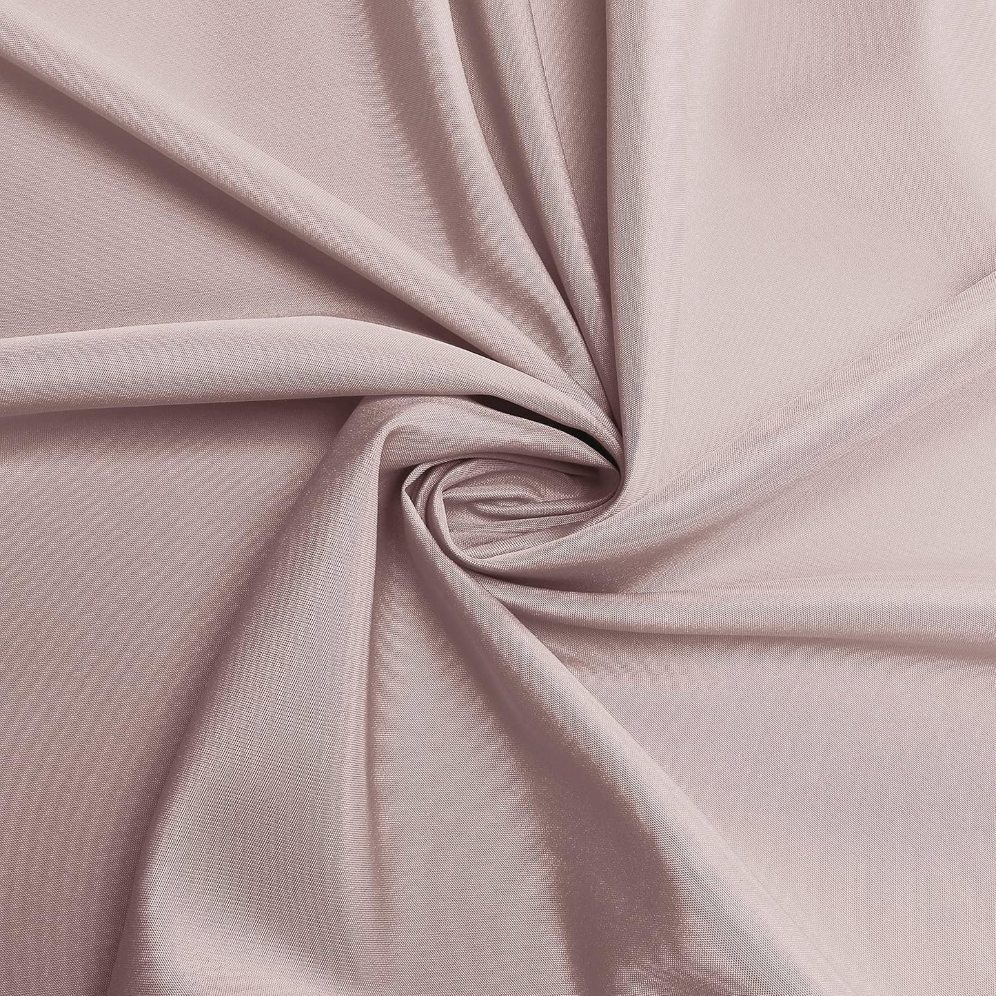 sancua Round Tablecloth - 80 Inch - Water Resistant Spill Proof Washable Polyester Table Cloth Decorative Fabric Table Cover for Dining Tables, Buffet Parties and Camping, Blush