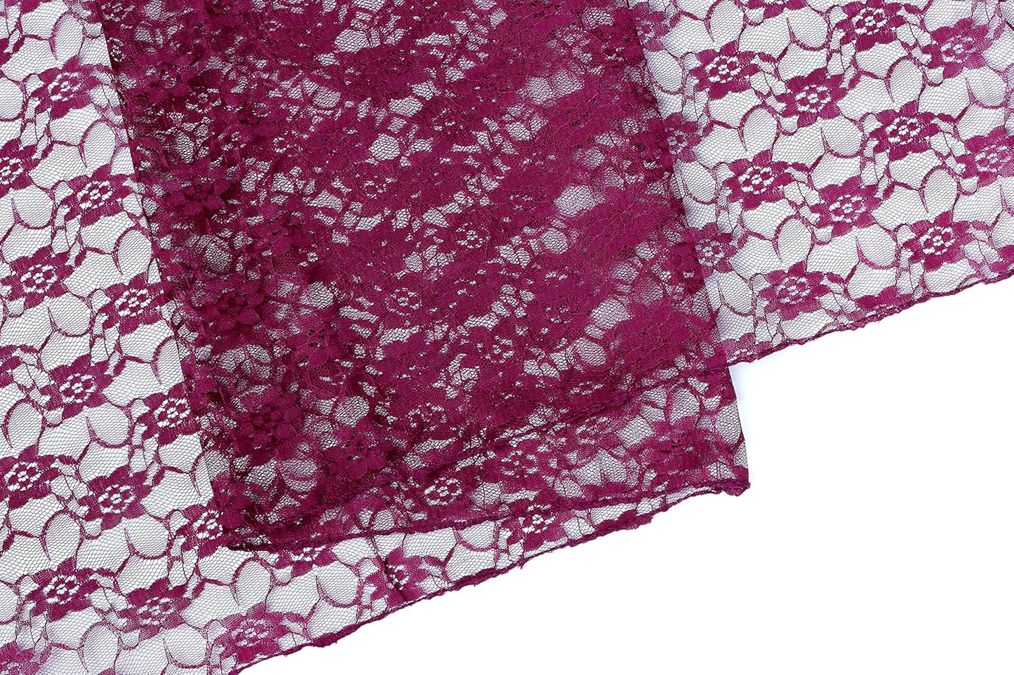 MDS Pack of 12 Wedding 12 x 108 inches Satin Table Runner for Wedding, Decorations for Birthday Parties, Banquets, Graduations, Engagements, Runners fit Rectangle, Round Table- Eggplant