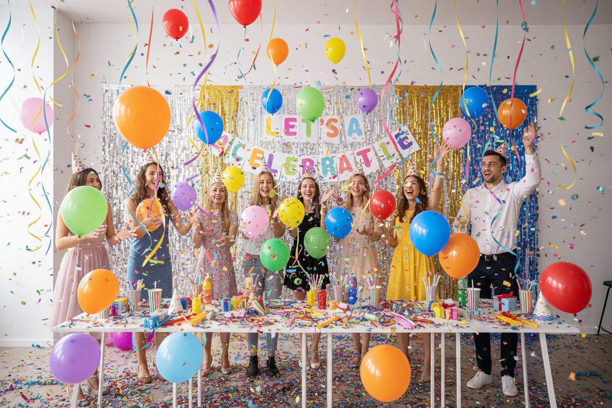 Poppix brings every celebration to life with colorful, fun, and unique party supplies.