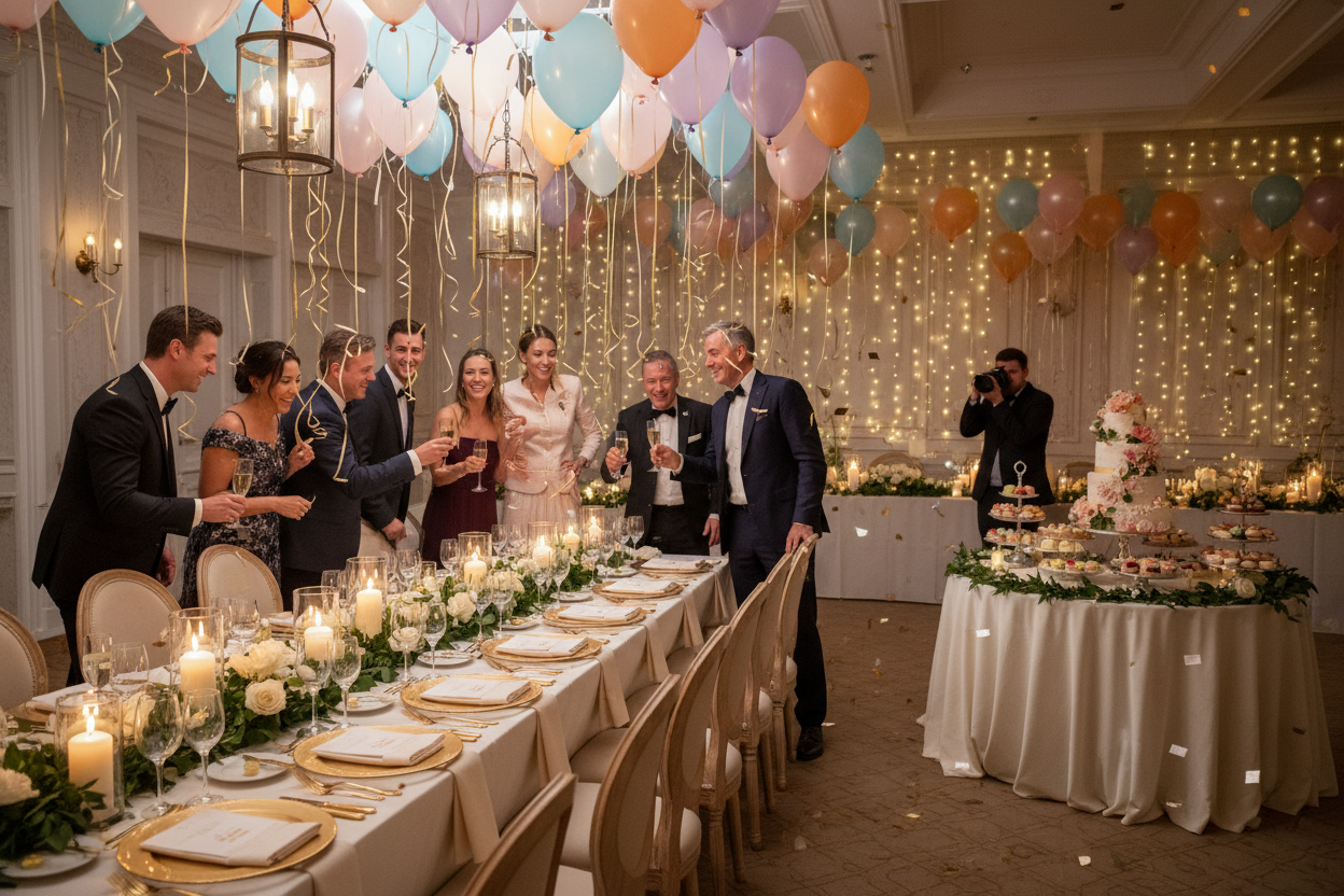 we help you create memorable celebrations that your guests will talk about for years